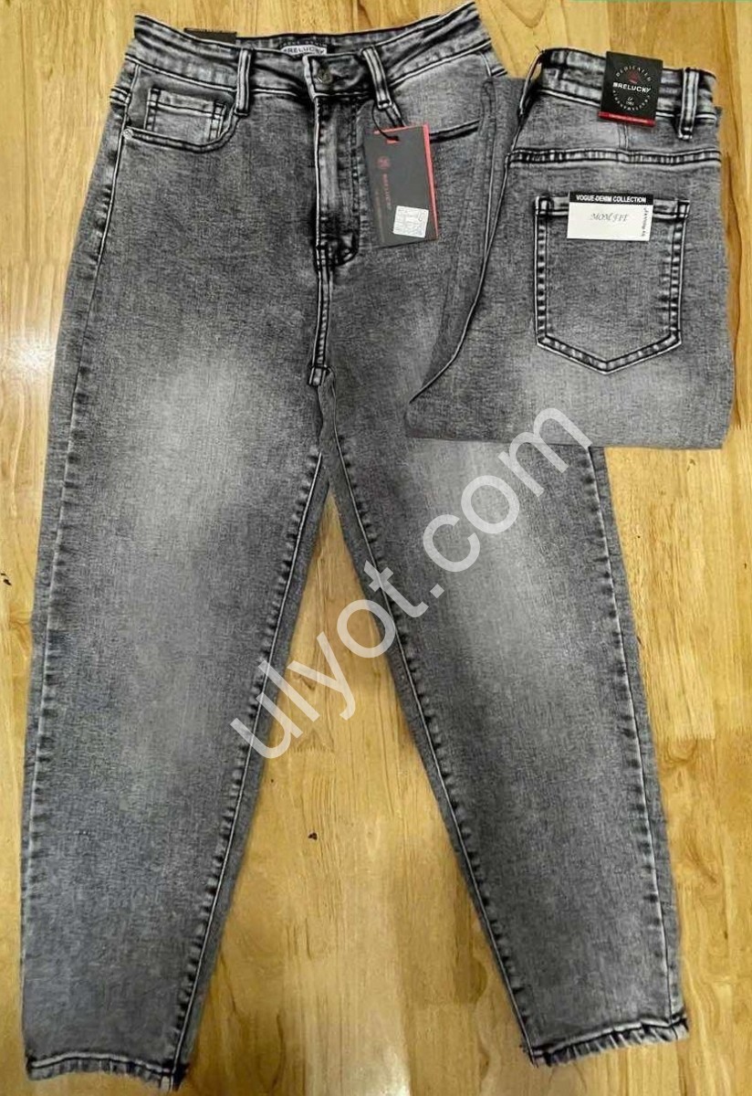 ДЖИНСИ RELUCKY (28-33) ГРАФІТ 0809-2