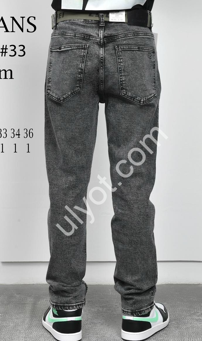Фото 1 ДЖИНСЫ LS JEANS (28-36) ГРАФИТ 963
