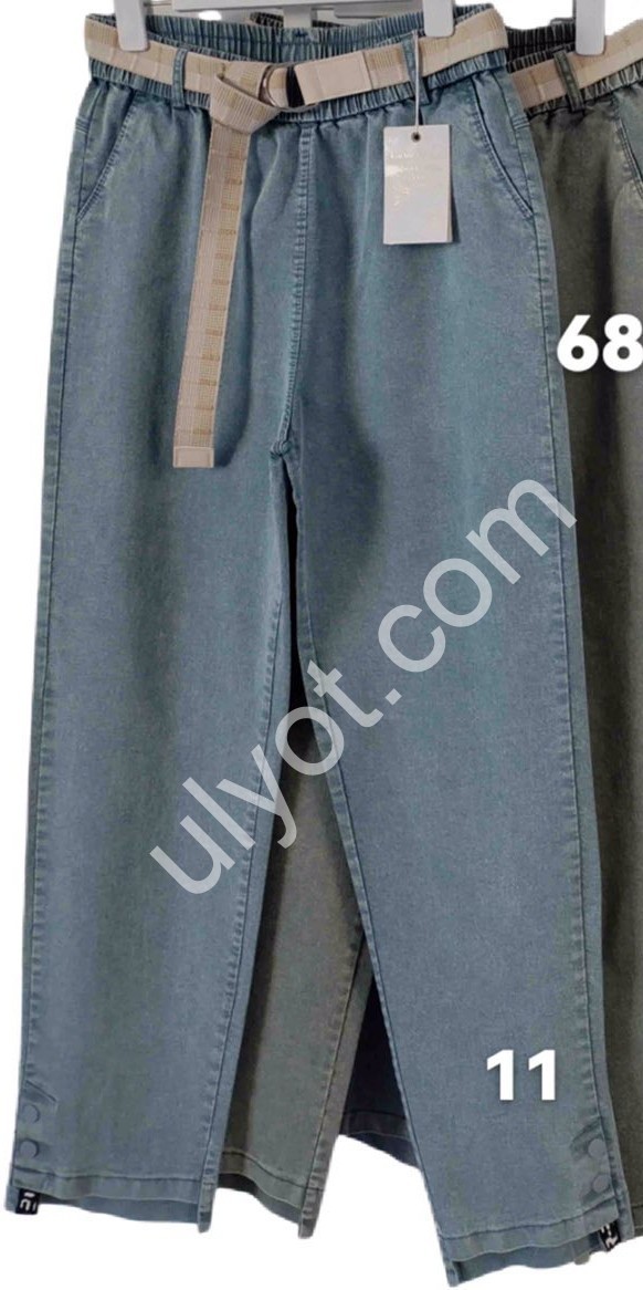 ДЖИНСЫ (31-36) КОРИЧНЕЫВЙ 687-3