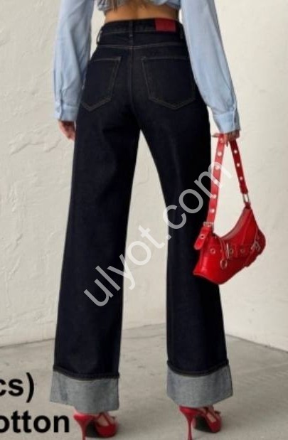 ДЖИНСИ ZEO BASIC (34-42) Т.СИНІЙ 5199