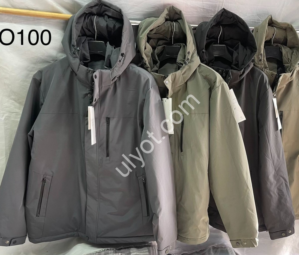 ВЕТРОВКА (5XL-9XL) ЧЕРНЫЙ 0100