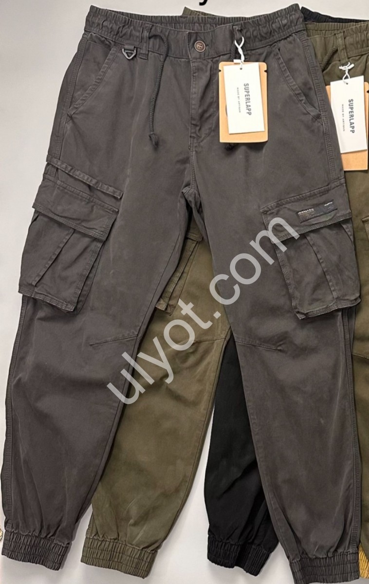 ДЖИНСИ (30-38) СІРИЙ 8096