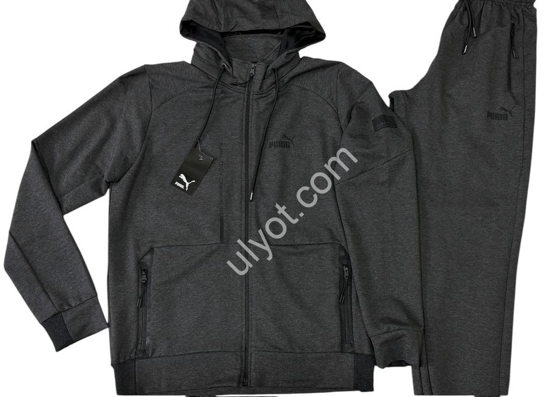 СПОРТ.КОСТЮМ P15 (56-64) МАНЖЕТ ГРАФИТ 777/1