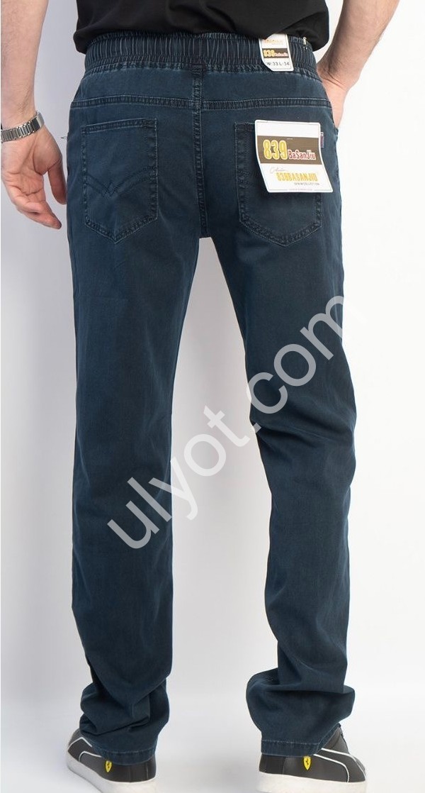 ДЖИНСИ BASANJIU (32-40) ГРАФІТ 128-12