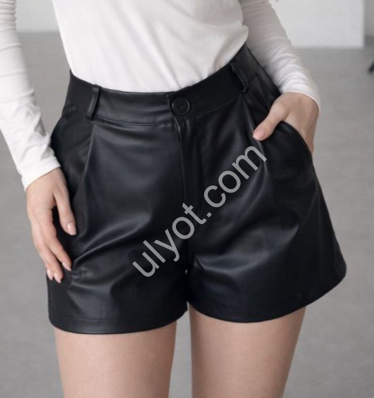 ШОРТИ (42-46) ЧОРНИЙ 1704