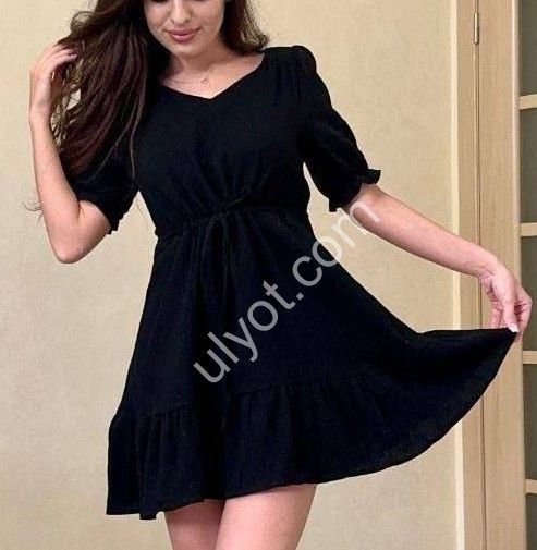 СУКНЯ (42-48) ЧОРНИЙ 3072