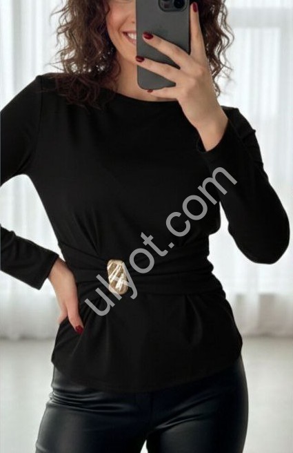 КОФТА (42-48) ЧЕРНЫЙ 1709