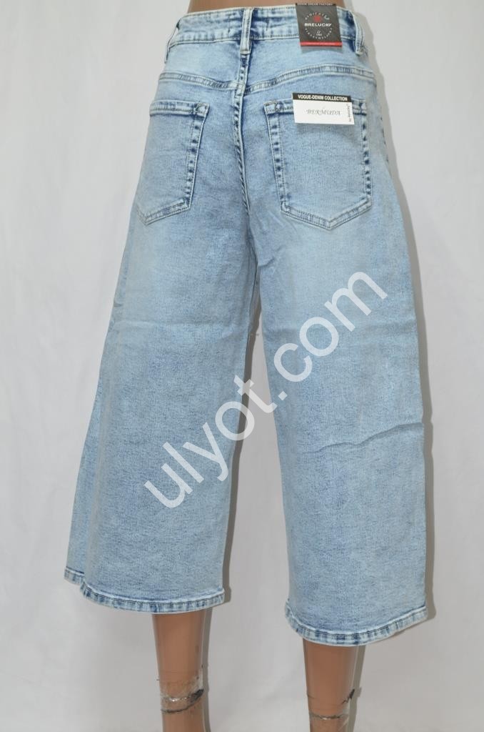 БРИДЖІ RELUCKY (25-30) БЛАКИТНИЙ 07-1