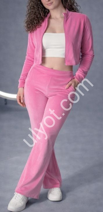 КОСТЮМ (42-48) РОЗОВЫЙ 1715