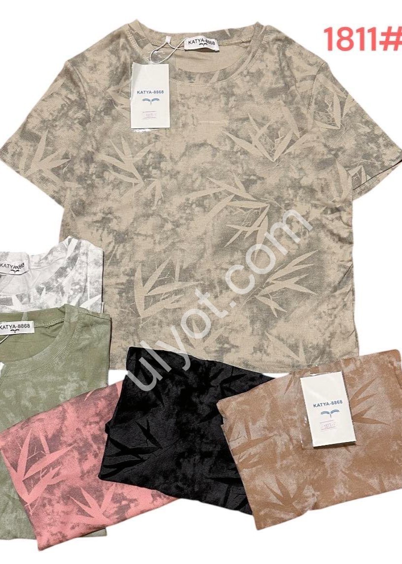 ФУТБОЛКА (ONESIZE 42-48) МИКС 1811