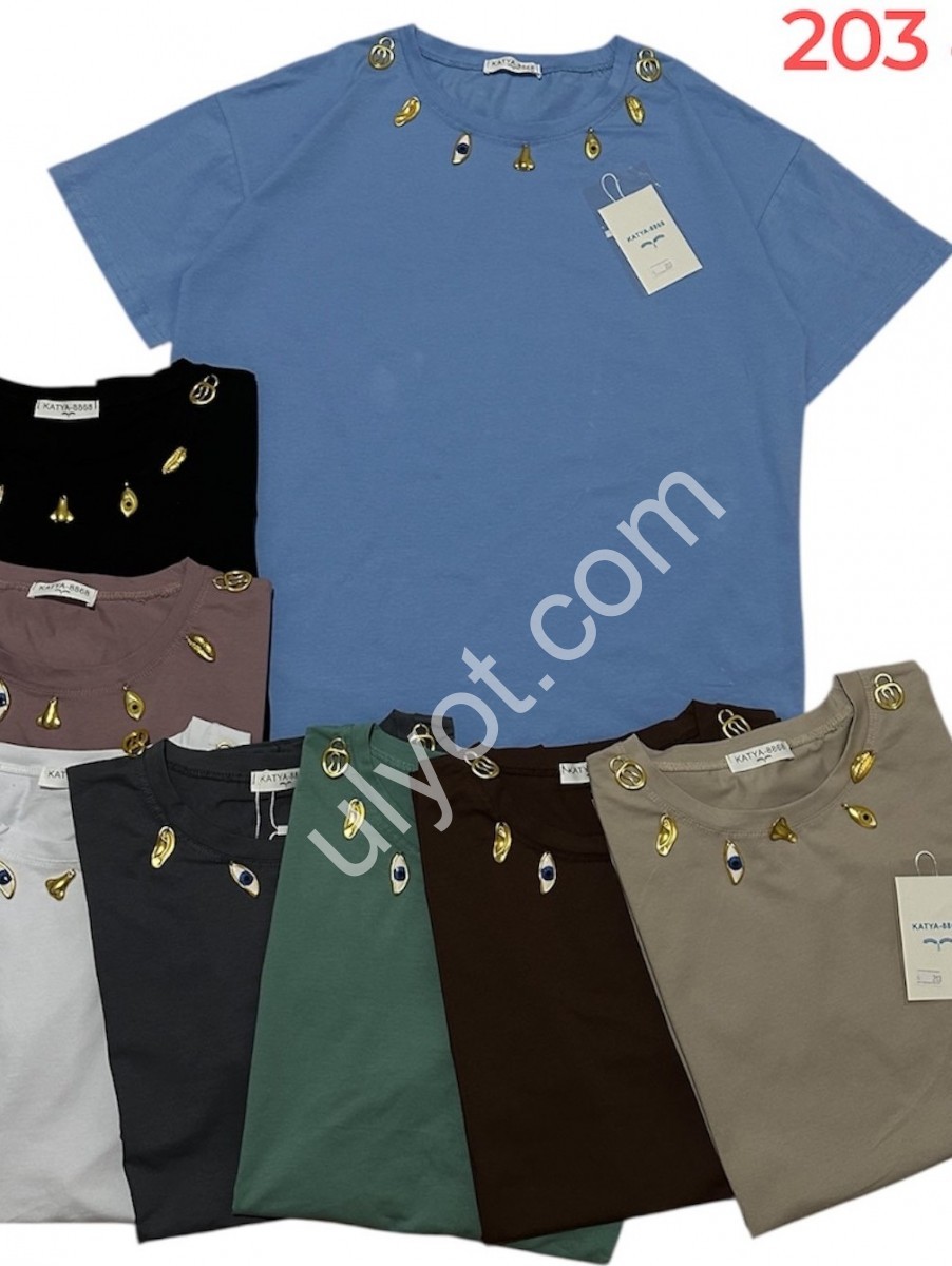 ФУТБОЛКА (ONESIZE 50-56) МІКС 203