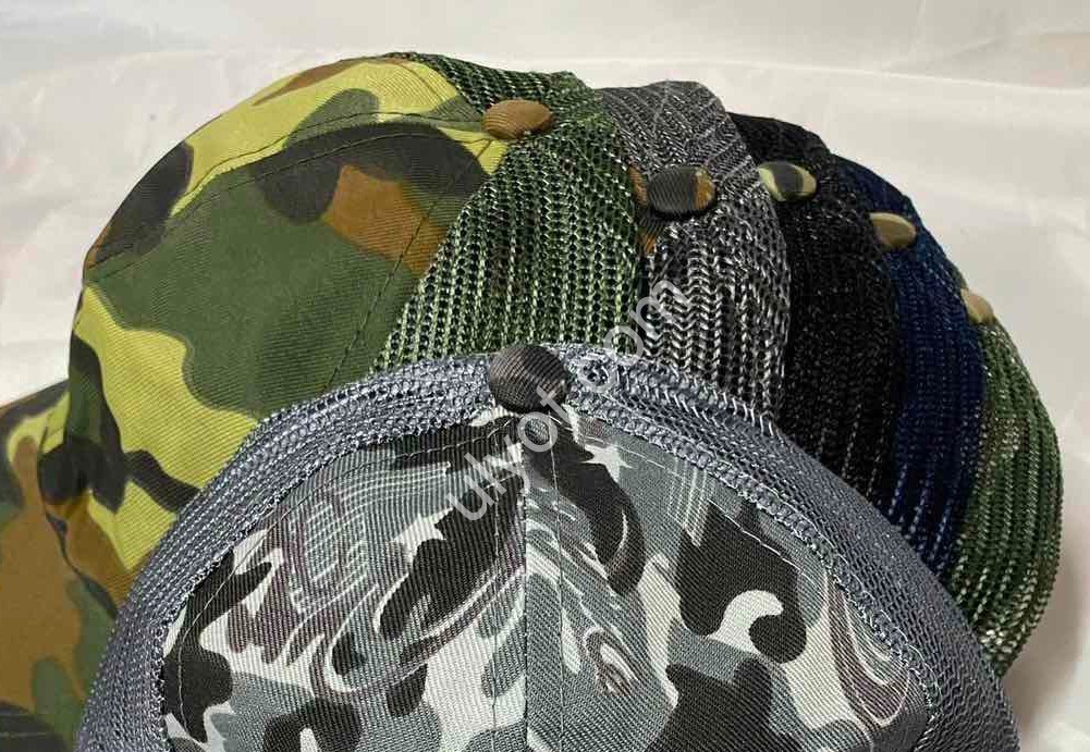 КЕПКА (ONE SIZE 58) КАМУФЛЯЖ сітка Мікс