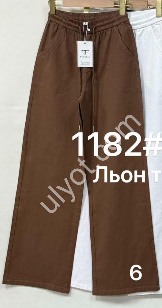 БРЮКИ (25-30) Т.ГОЛУБОЙ 1182-5