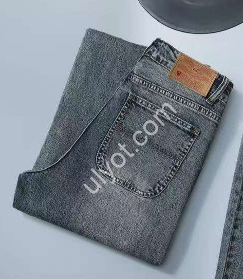 ДЖИНСЫ V&D (25-30) СЕРЫЙ+СИНИЙ 7034