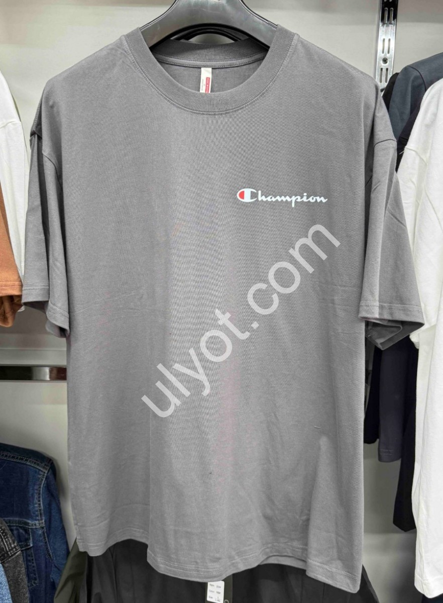 ФУТБОЛКА C33 (2XL-4XL ) СЕРЫЙ 