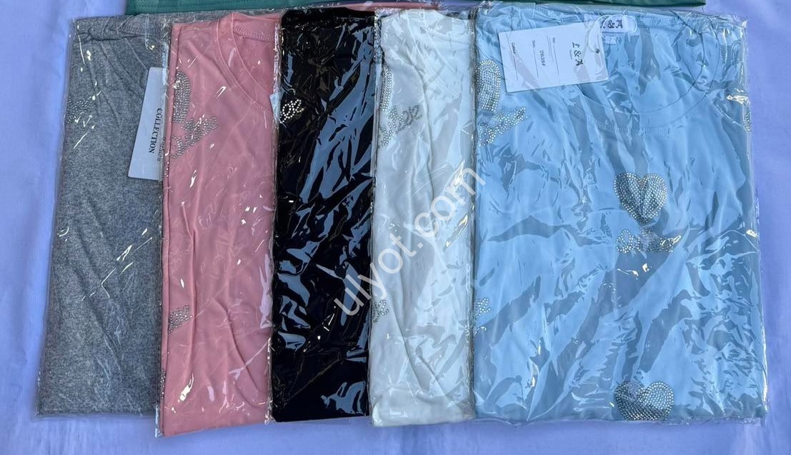 ФУТБОЛКА (ONESIZE 50-58) МІКС 2638