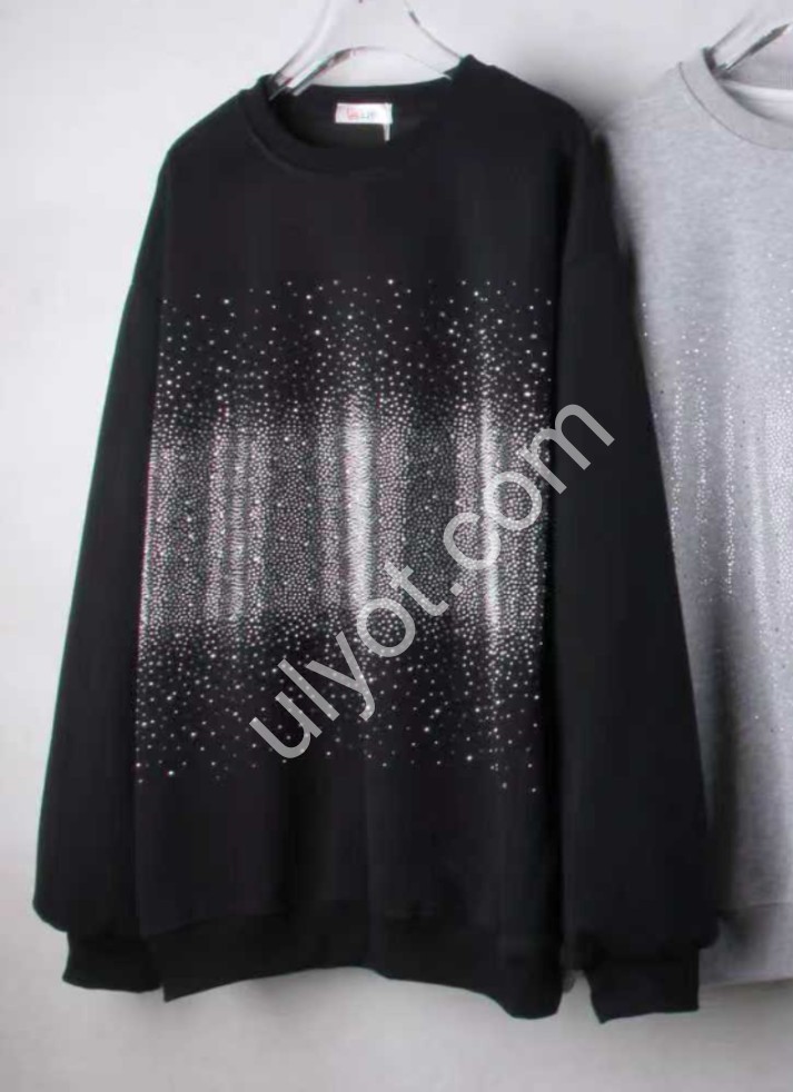 СВІТШОТ JJF (OVERSIZE 48-52) МІКС 2603