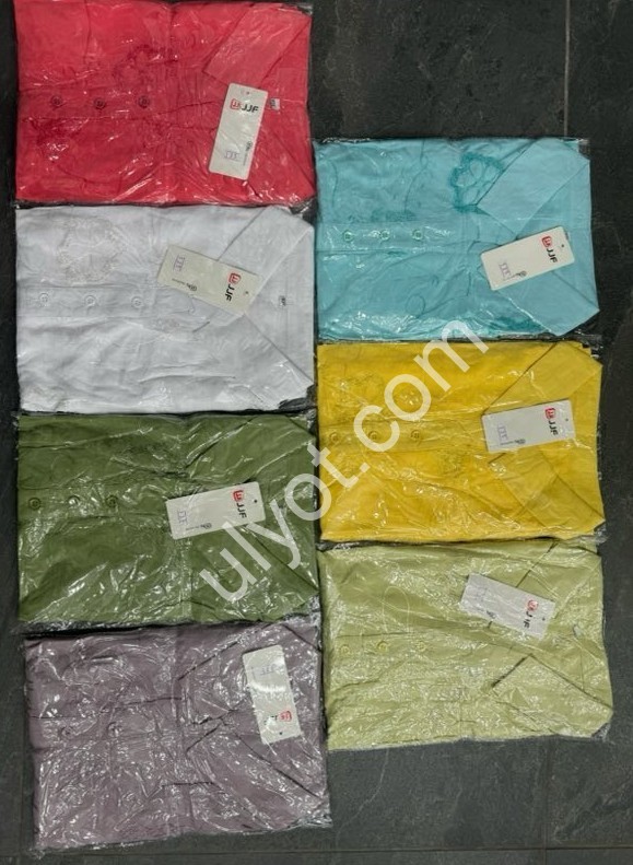 БЛУЗКА JJF (3XL-6XL) БІЛИЙ 125