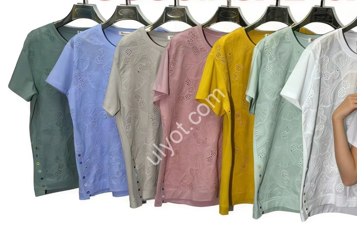 ФУТБОЛКА (3XL-6XL) МЯТА 8836