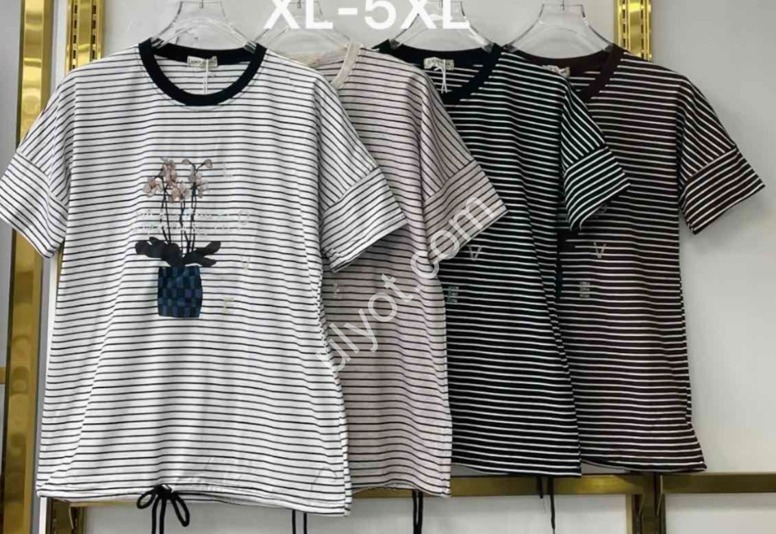 ФУТБОЛКА (52-60) ЧОРНИЙ TW340