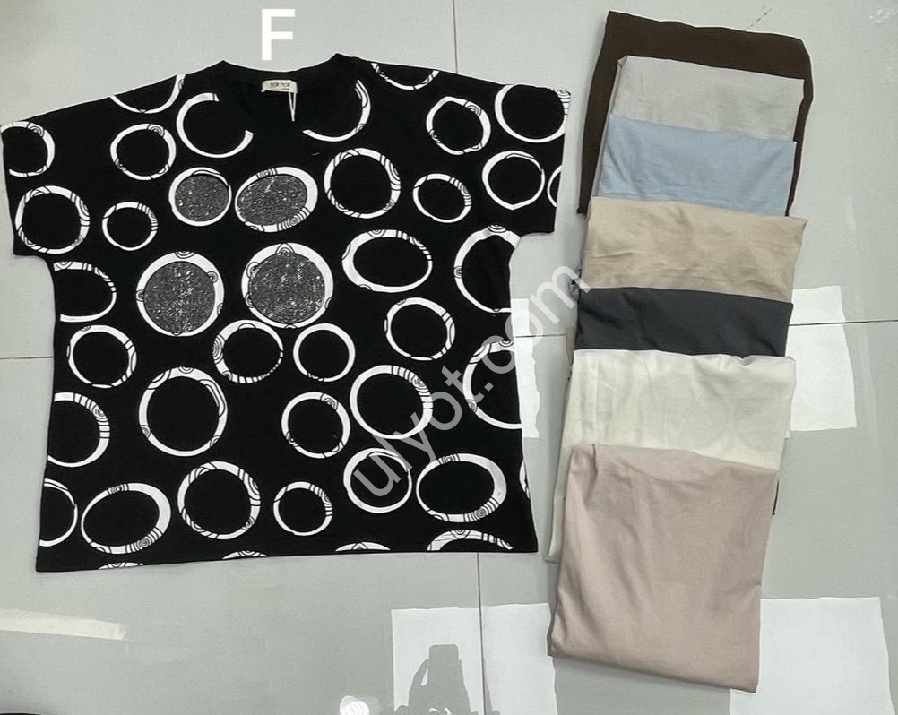 ФУТБОЛКА (ONE SIZE 64-66) МИКС BF6603