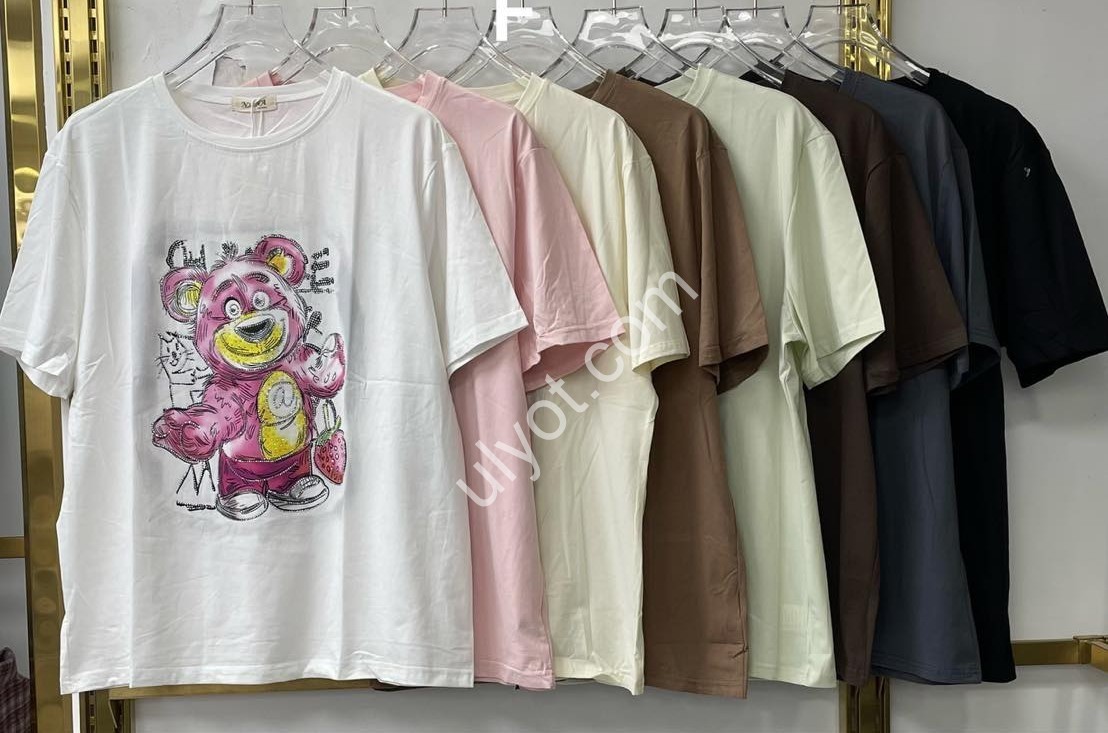 ФУТБОЛКА (ONE SIZE 60-62) МИКС LT6231