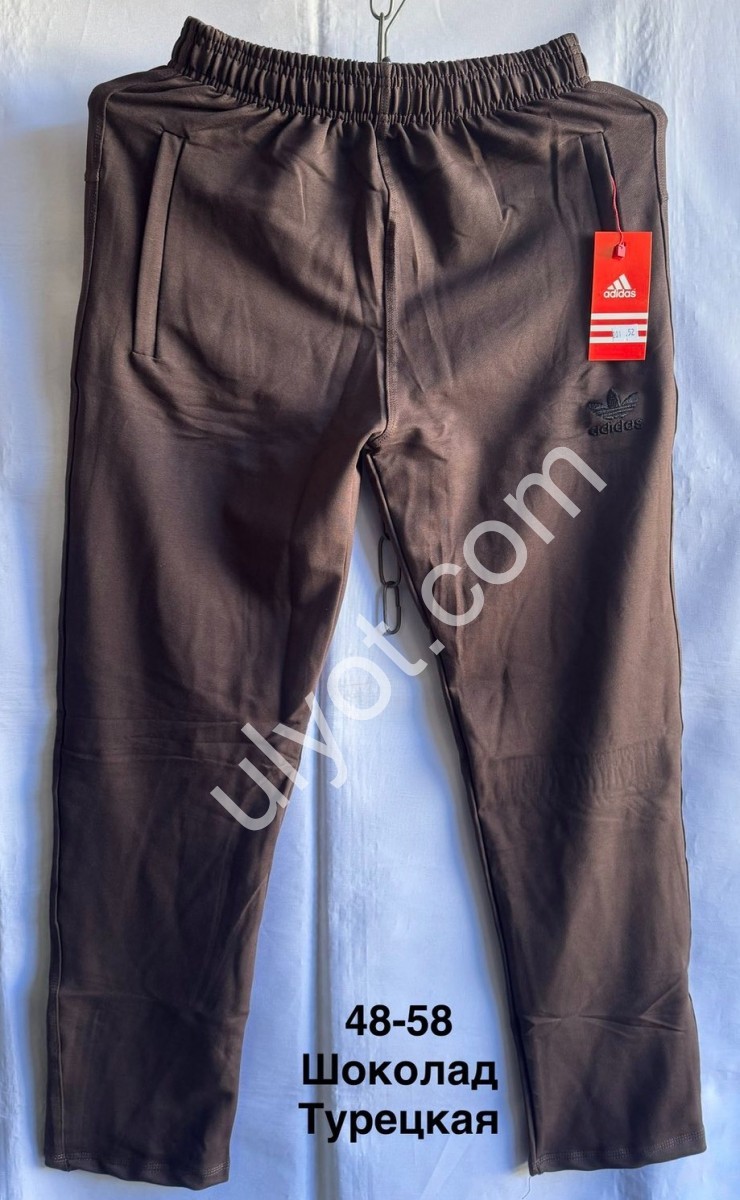СПОРТ.ШТАНЫ A01 (48-58) ПРЯМОЙ ШОКОЛАД 