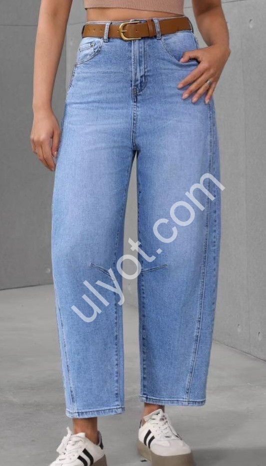 ДЖИНСИ M.SARA (XS-XL) БЛАКИТНИЙ 1628-4B