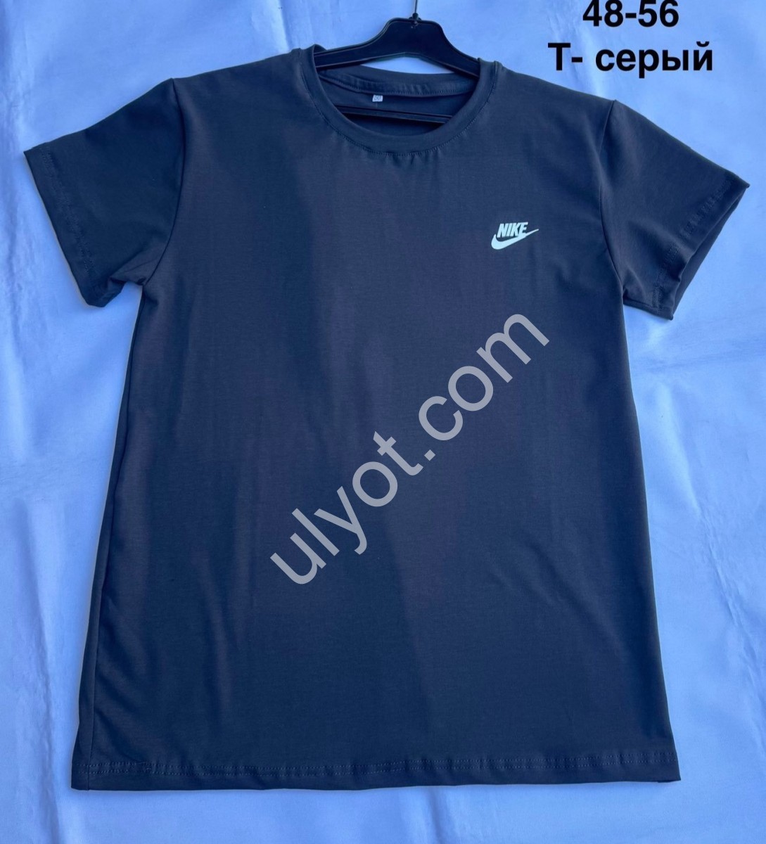 ФУТБОЛКА N02 (48-56) Т.СЕРЫЙ 