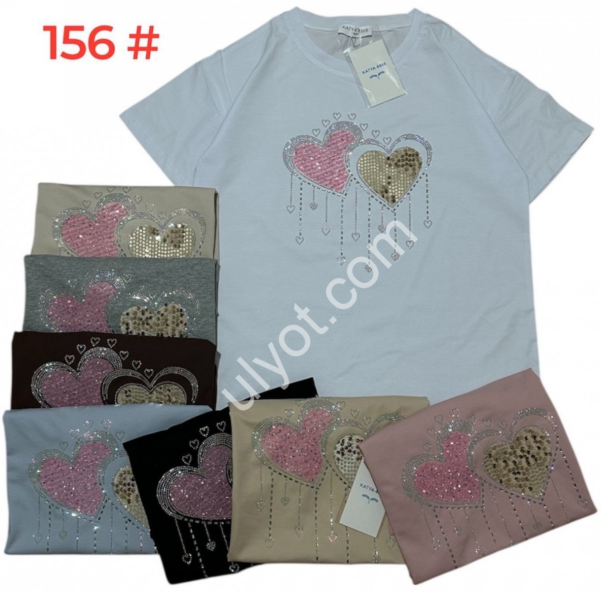 ФУТБОЛКА (ONESIZE 48-52) МИКС 156