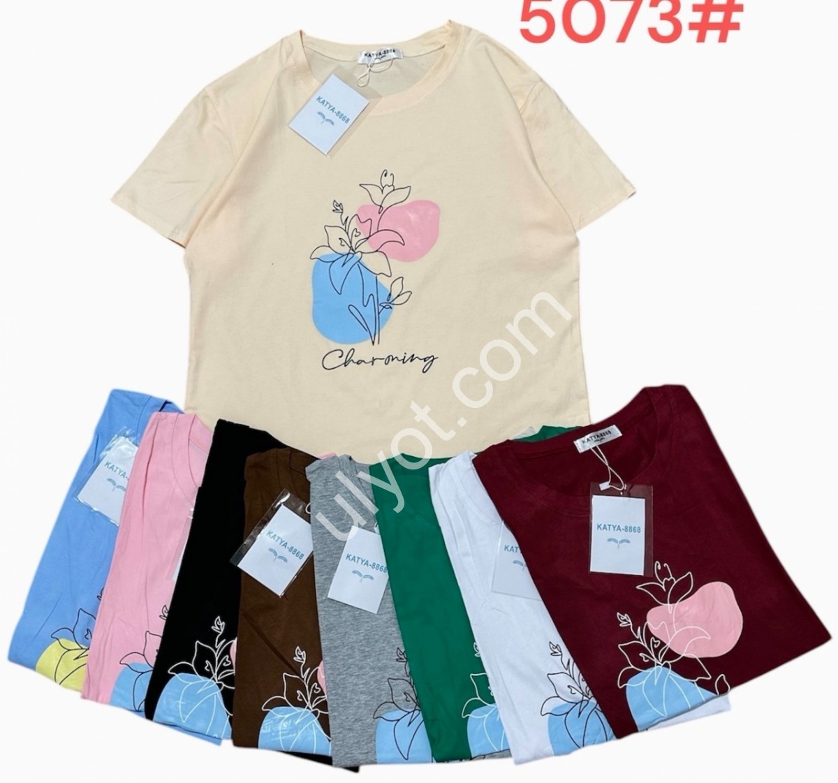 ФУТБОЛКА (ONESIZE 46-50) МІКС 5073