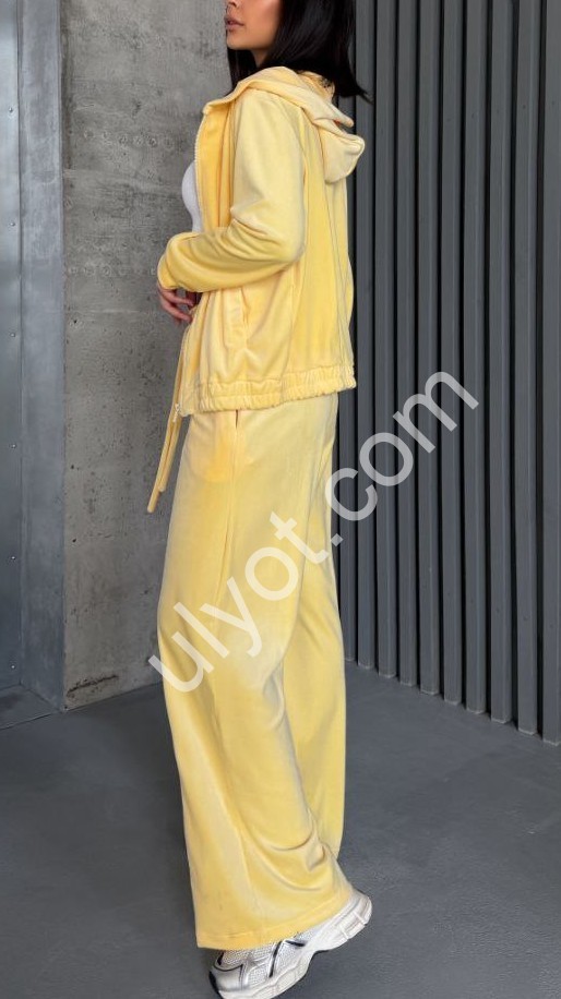 КОСТЮМ (42-52) ПРЯМИЙ ЛИМОННИЙ 820