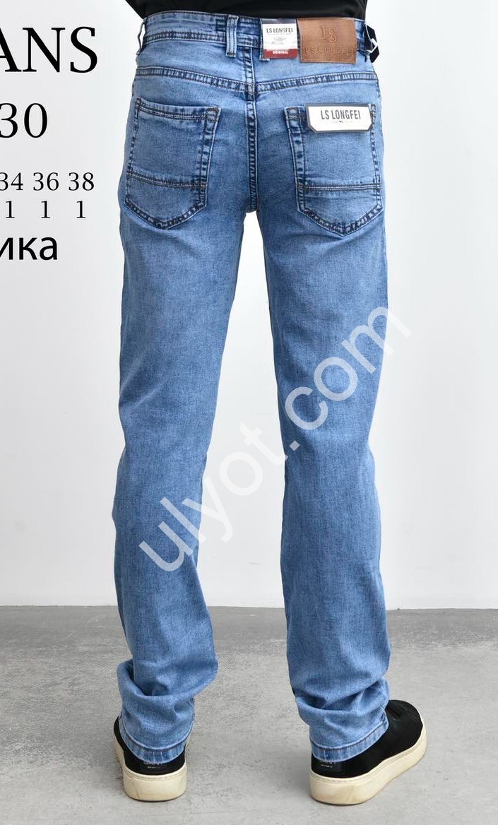 ДЖИНСИ LS JEANS (29-38) СИНІЙ 809