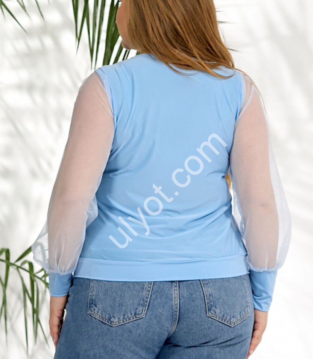 ЛОНГСЛИВ SL (48-58) ГОЛУБОЙ 17189