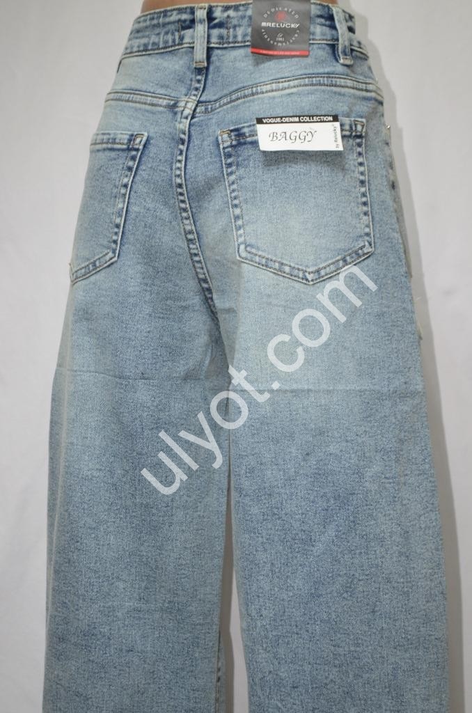 ДЖИНСЫ RELUCKY (25-28) СИНИЙ B190-2