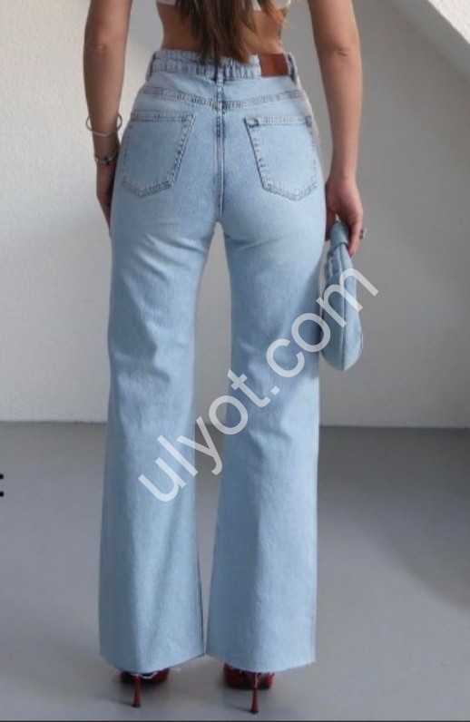 ДЖИНСЫ ZEO BASIC (34-42) ГОЛУБОЙ 5304