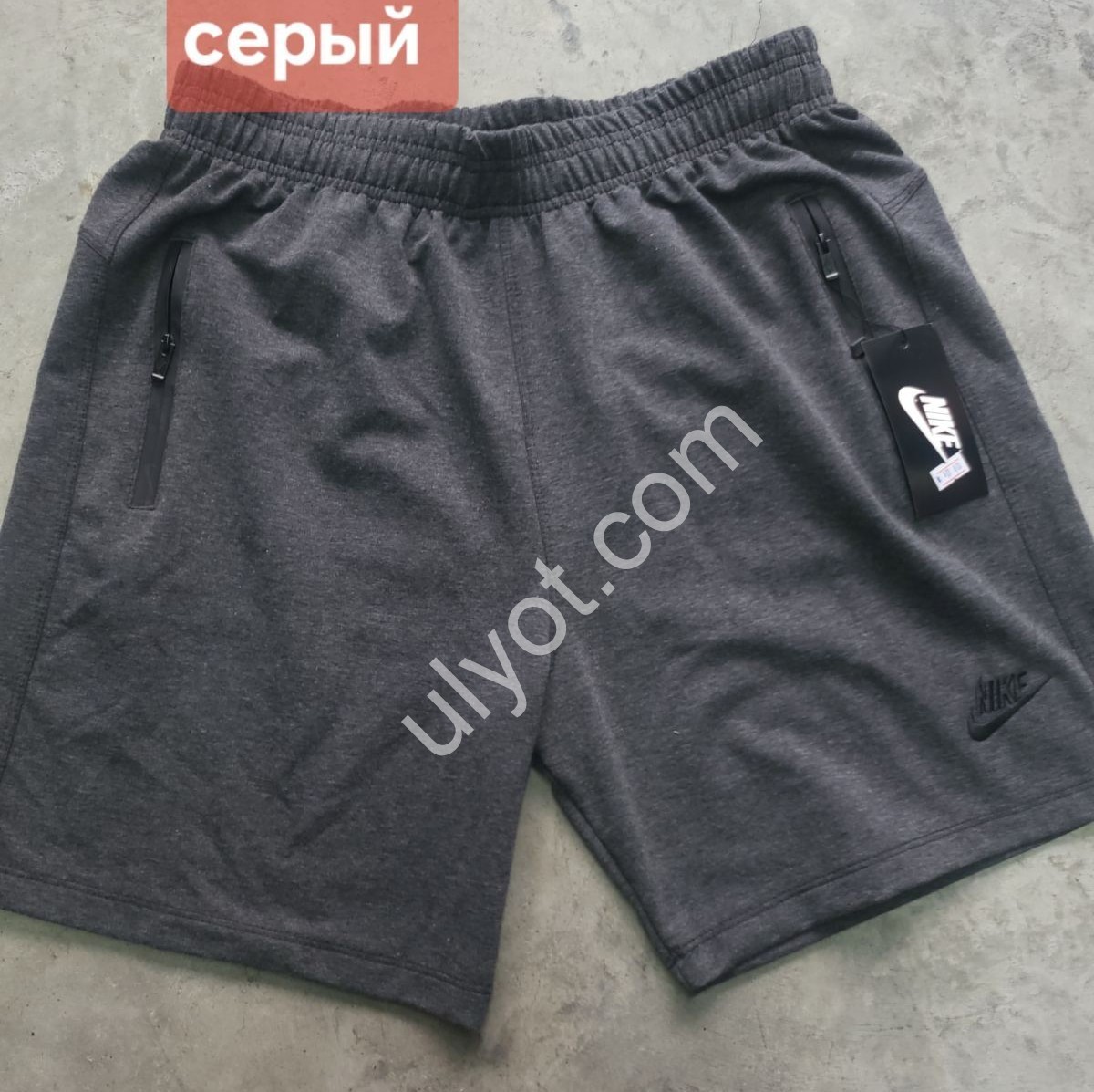 ШОРТЫ N02 (56-64) Т.СЕРЫЙ 