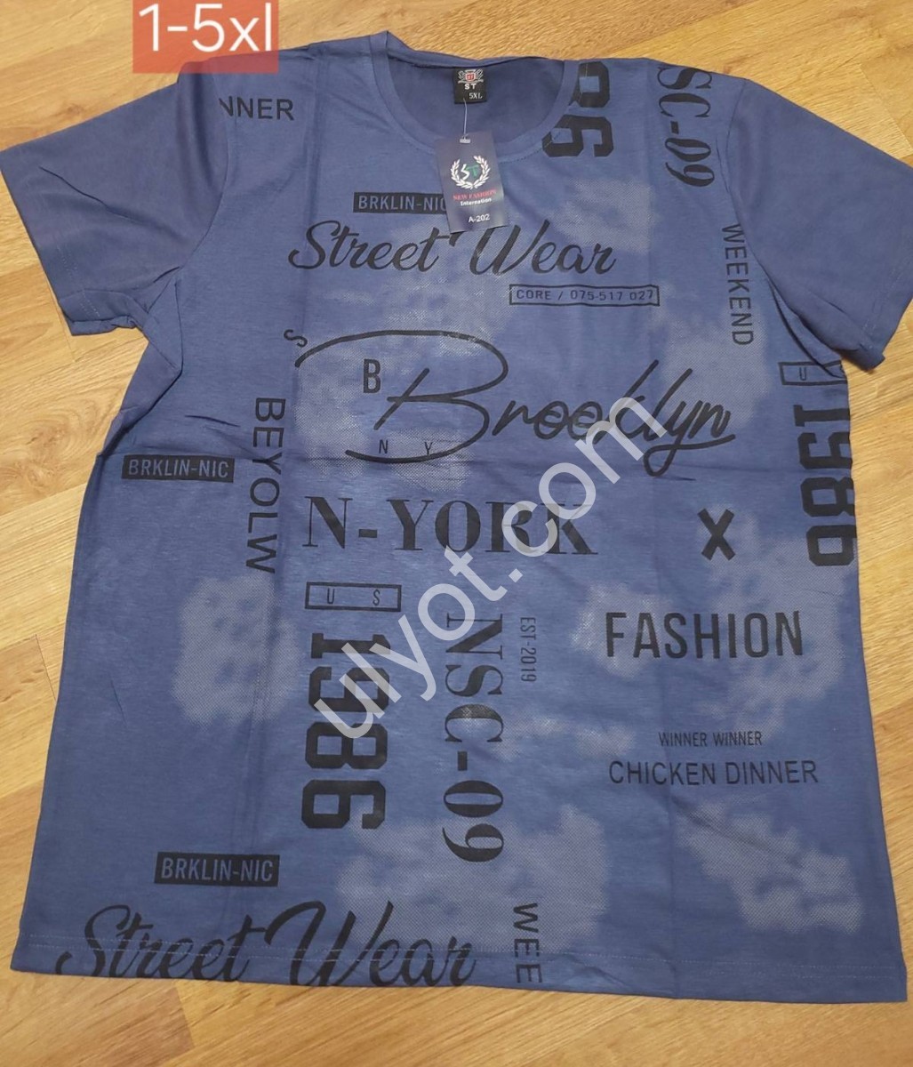 ФУТБОЛКА (XL-5XL) МИКС A202