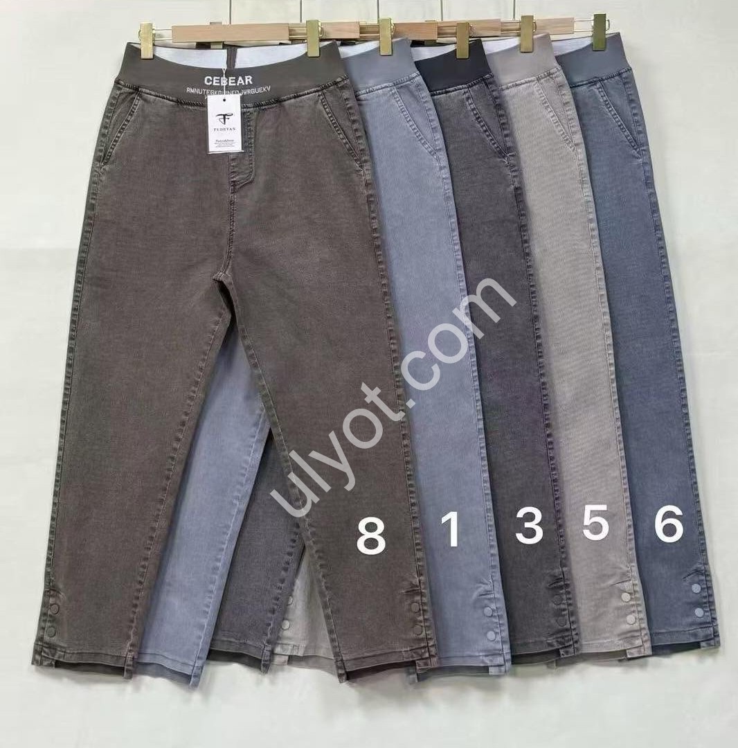 БРЮКИ (31-36) СВ.КОРИЧНЕВЫЙ 1159-5