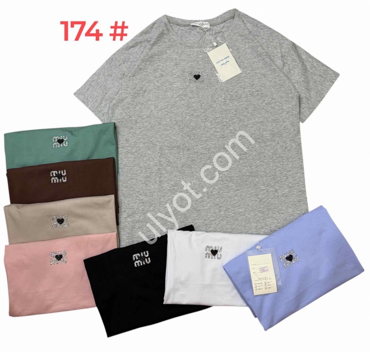 ФУТБОЛКА (ONESIZE 48-52) МИКС 174