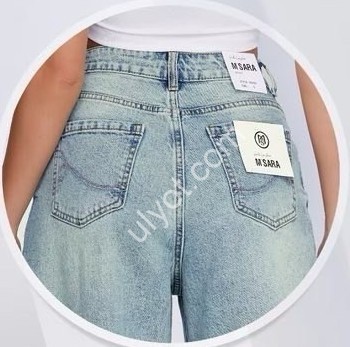 ДЖИНСИ M.SARA (XS-XL) БЛАКИТНИЙ 922