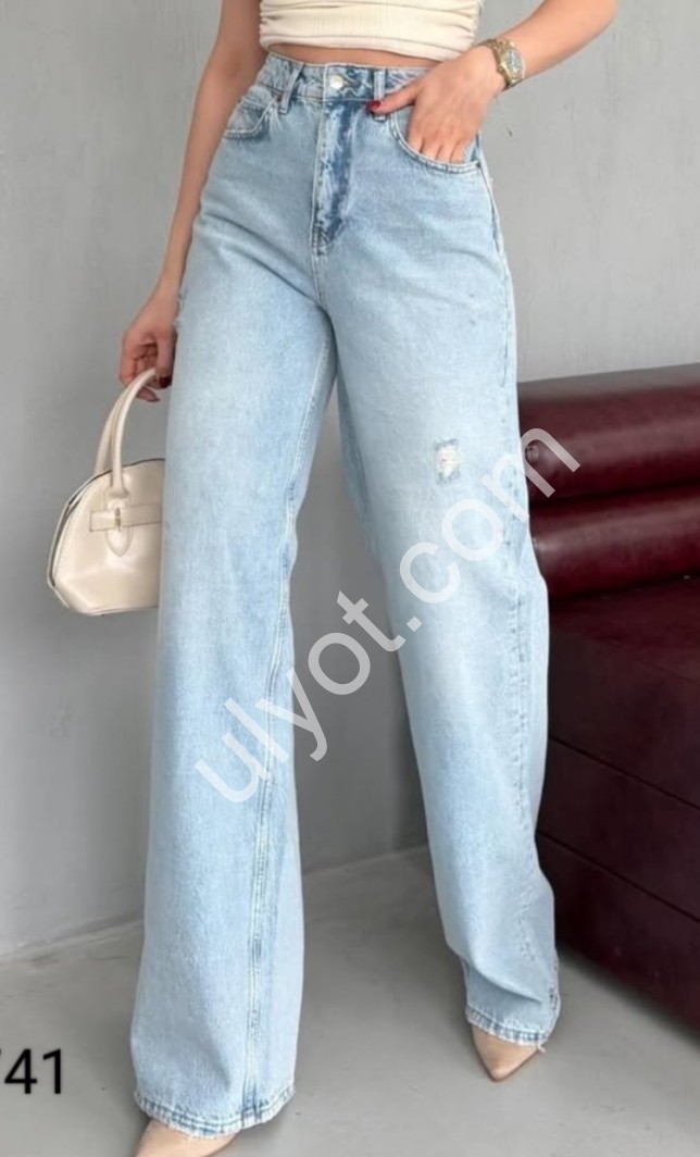 ДЖИНСИ WOMAN DENIM (34-42) БЛАКИТНИЙ 2012/1741