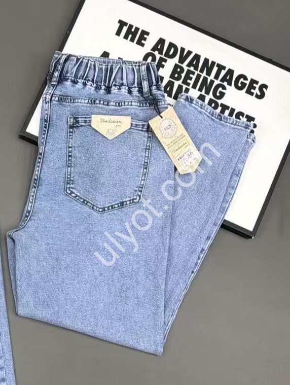 ДЖИНСИ V&D (31-38) БЛАКИТНИЙ 6041