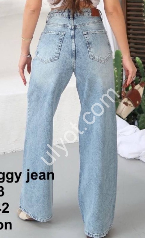 ДЖИНСЫ ZEO BASIC (34-42) ГОЛУБОЙ 5313