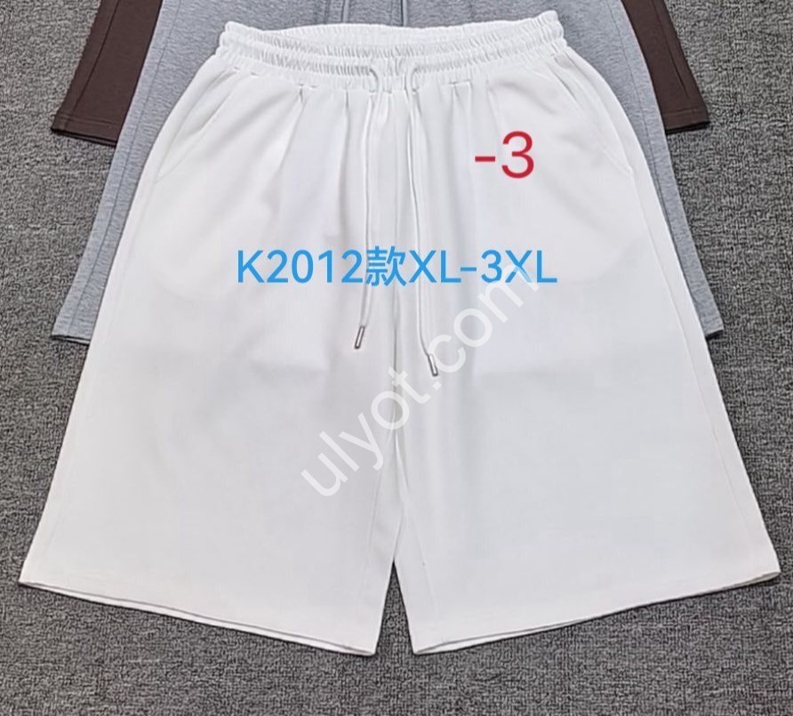 ШОРТИ (XL-3XL) ЧОРНИЙ K2012-1