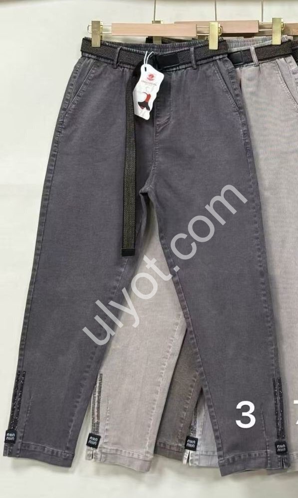 БРЮКИ (28-33) СВ.СЕРЫЙ A26-6