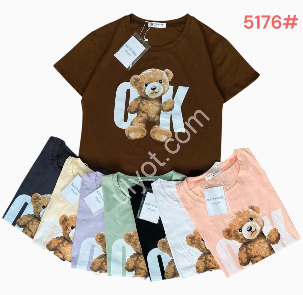 ФУТБОЛКА (ONESIZE 44-48) МИКС 5176