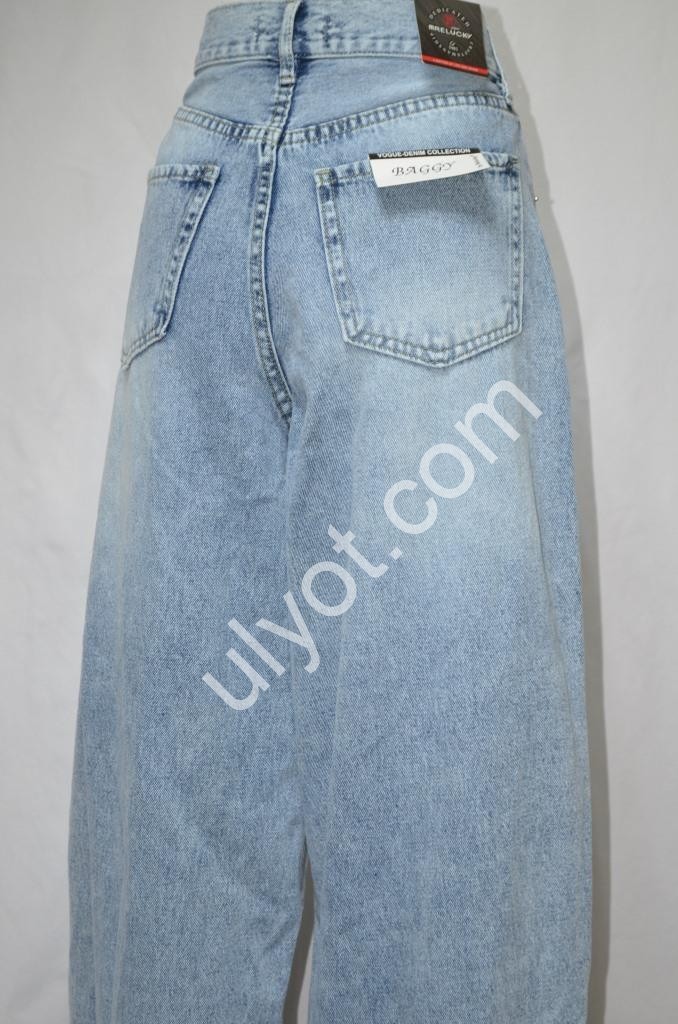 ДЖИНСЫ RELUCKY (25-30) ГОЛУБОЙ 80-1