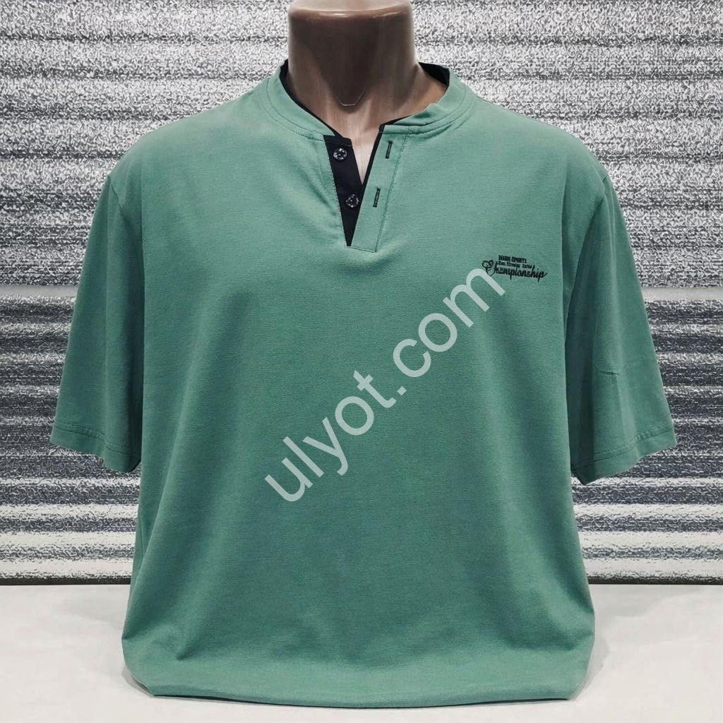 ФУТБОЛКА MADU (4XL-7XL) М'ЯТА 1504