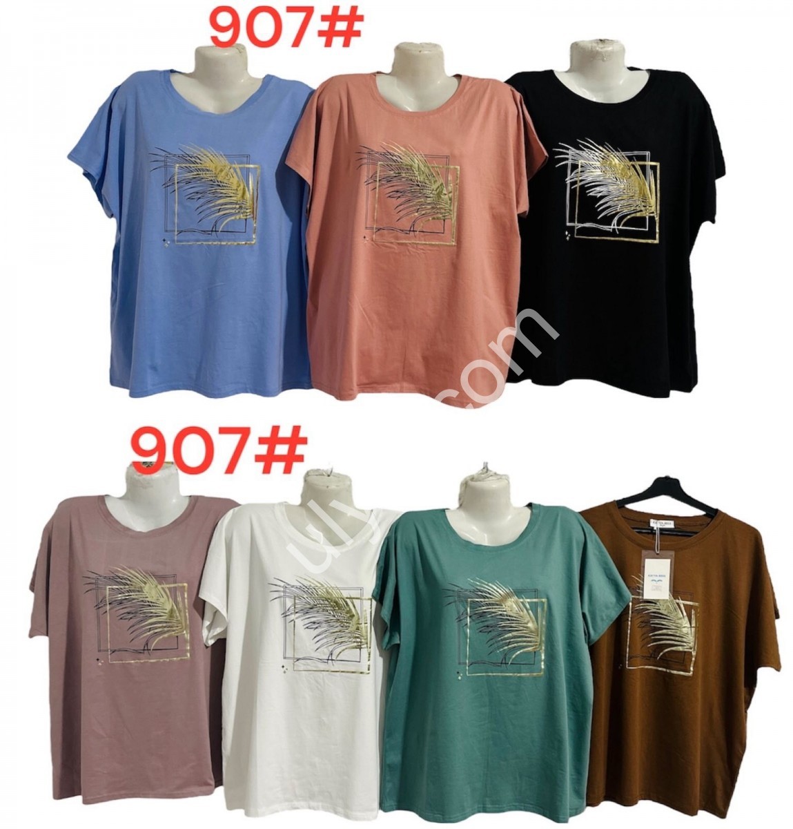 ФУТБОЛКА (ONESIZE 52-58) МИКС 907